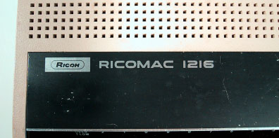 RICOH RICOMAC 1216 （１９７３年）